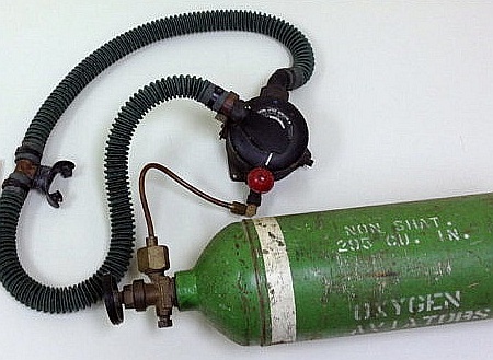 Flasche mit Regler