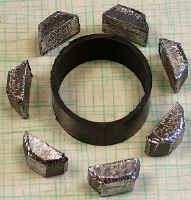 Gewichte und Ring