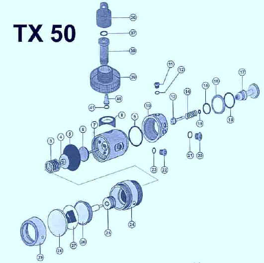 APEKS TX50 Stufe 1